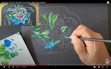 Load image into Gallery viewer, Tutorial Video 18: One Stroke Carnation Wall Decoration