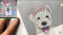 Load image into Gallery viewer, Tutorial 5: Coloring Chopper the white fur dog