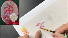 Load image into Gallery viewer, Tutorial Video 10: Painting on Parchment with Round Brush and Acrylic