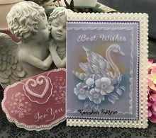 Load image into Gallery viewer, Tutorial Video 7: Embossing using Shader & Ball Tools (Swan and flowers)